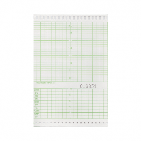 Hartie EKG top 152 mm x 100 mm x 150 foi