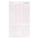 Hartie EKG top 152 mm x 90 mm x 160 foi