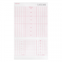 Hartie EKG top 152 mm x 90 mm x 160 foi