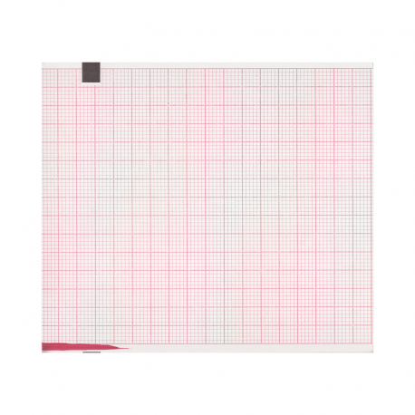 Hartie EKG top 80 mm x 90 mm x 280 foi
