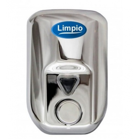 DOZATOR MANUAL PENTRU DEZINFECTANT SI SAPUN LICHID INOX 1800 ML
