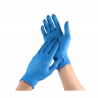 Manusi examinare din nitril nepudrate albastre 100 buc cutie