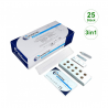 Test rapid antigen Covid-19 Clungene 3 in 1 kit 25