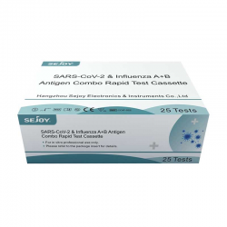 Test rapid Sejoy Covid + Influenza A+B Kit 25 buc