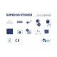 Rola cearceaf medical 59 X 80 cm lungime 2 straturi pentru examinare