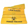 Saci galben pericol biologic 35 L - 50 bucati