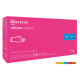 Manusi examinare din nitril nepudrate magenta 100 buc cutie