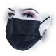 Masti medicale tip IIR 4 straturi negre 50 buc / cutie