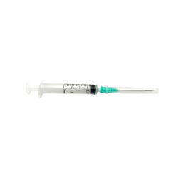 Seringi sterile 2 ml cu ac luer slip 21G - Hertzmed -100 buc / cutie