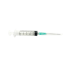 Seringi sterile 5 ml cu ac luer slip 21G - Hertzmed -100 buc / cutie