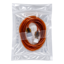 Tub extensie steril 150 cm fotosensibil UV Amber, protectie UV, luer-lock