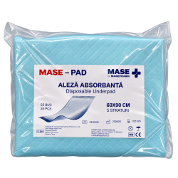 Aleza Absorbanta - Mase - 60x90 cm, 5 straturi, set 25 buc